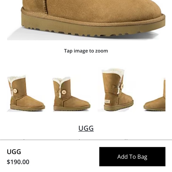 UGG Brown Sheepskin Boots - Picture 9 of 9